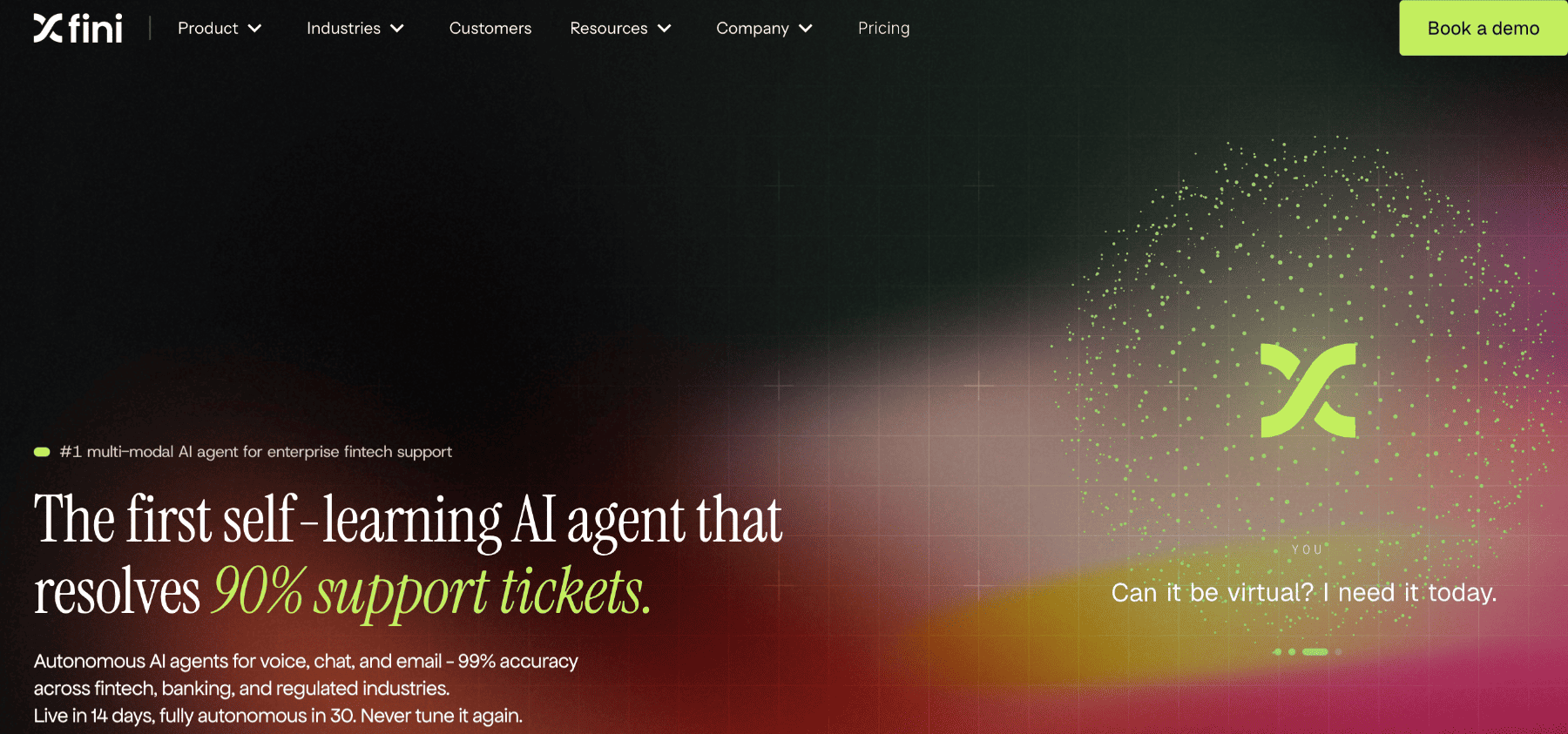 Fini homepage