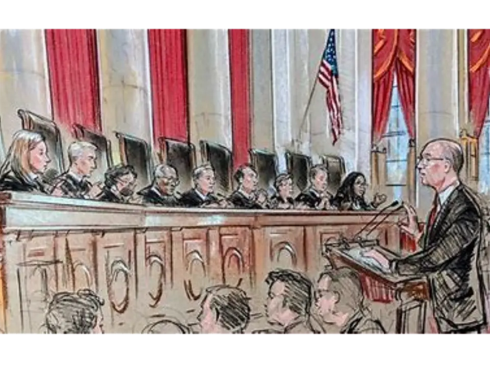 Trial exhibit preparation showing organized evidence presentation for courtroom proceedings