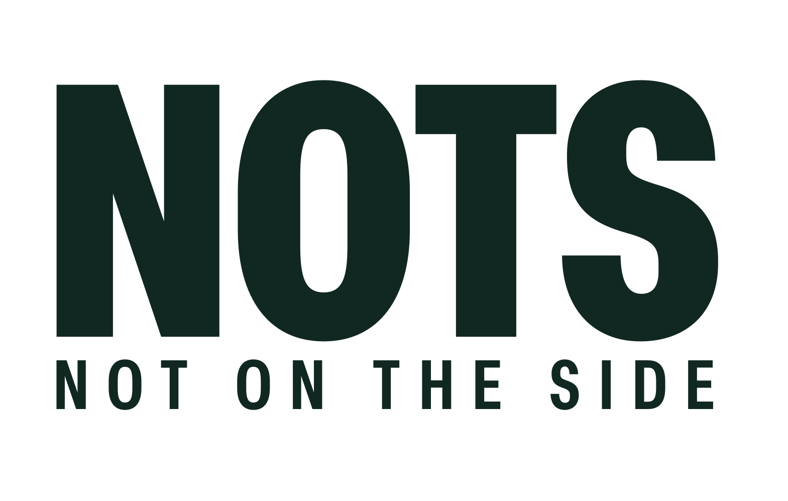 a Not on the Side Gourmet Salad Dressing label