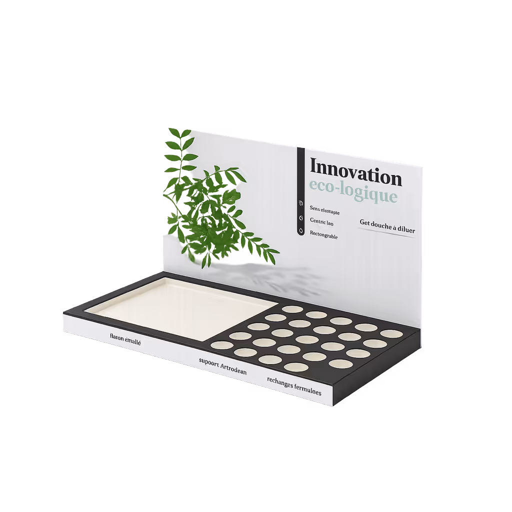 meiya stand product cardboard counter display solution