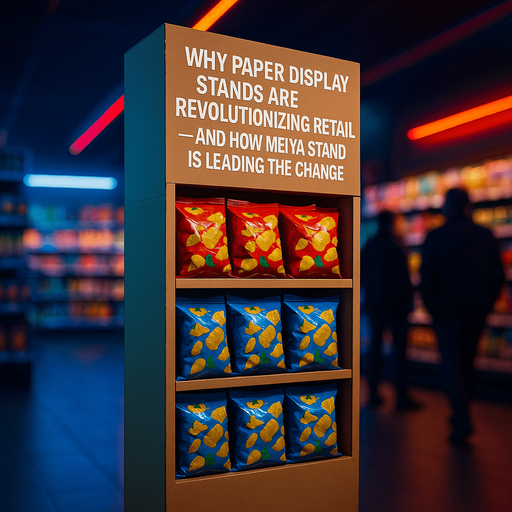 Why Paper Display Stands Are Revolutionizing Retail – And How Meiya Is Leading the Change