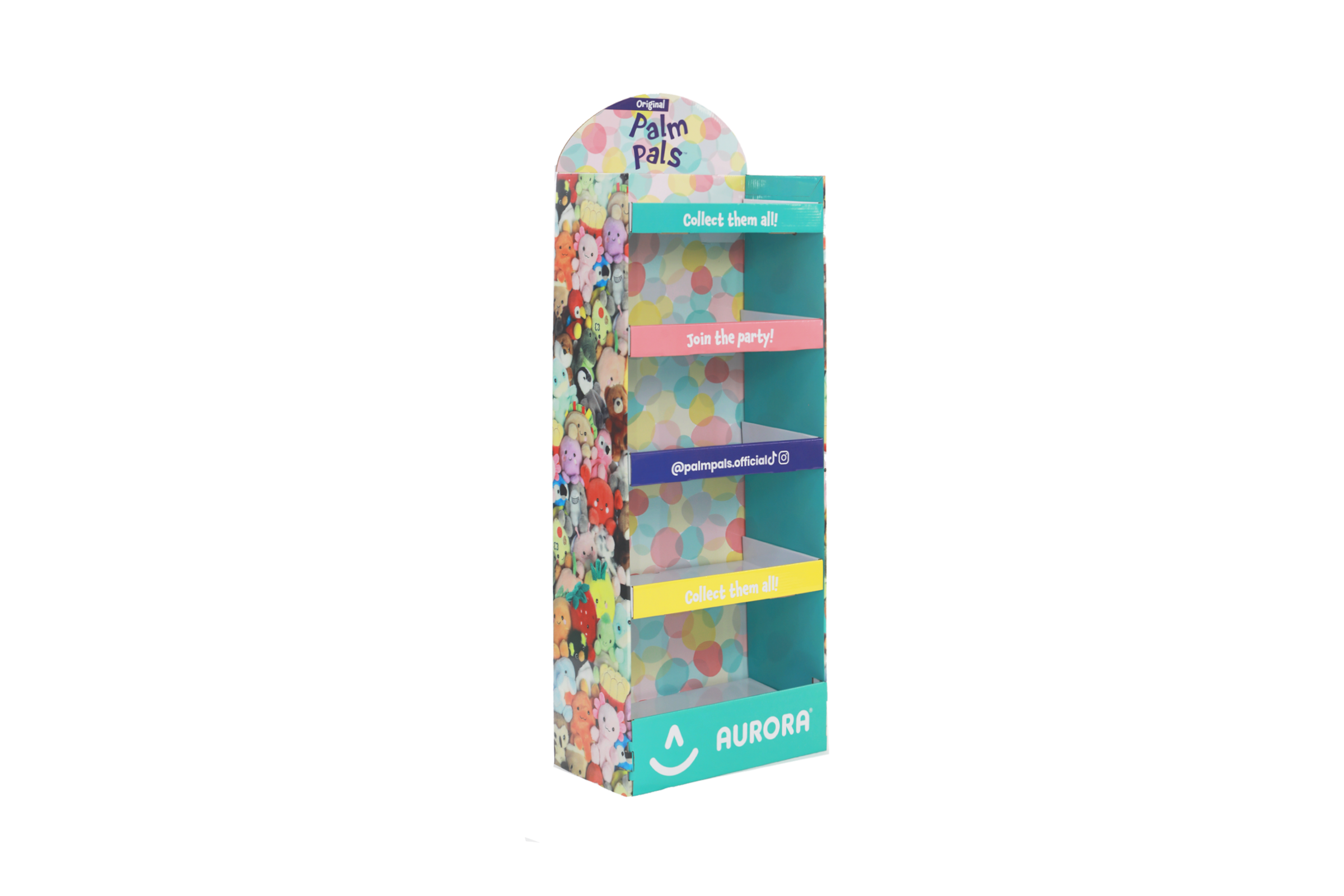 Five-Tier Toy Floor Display Stand