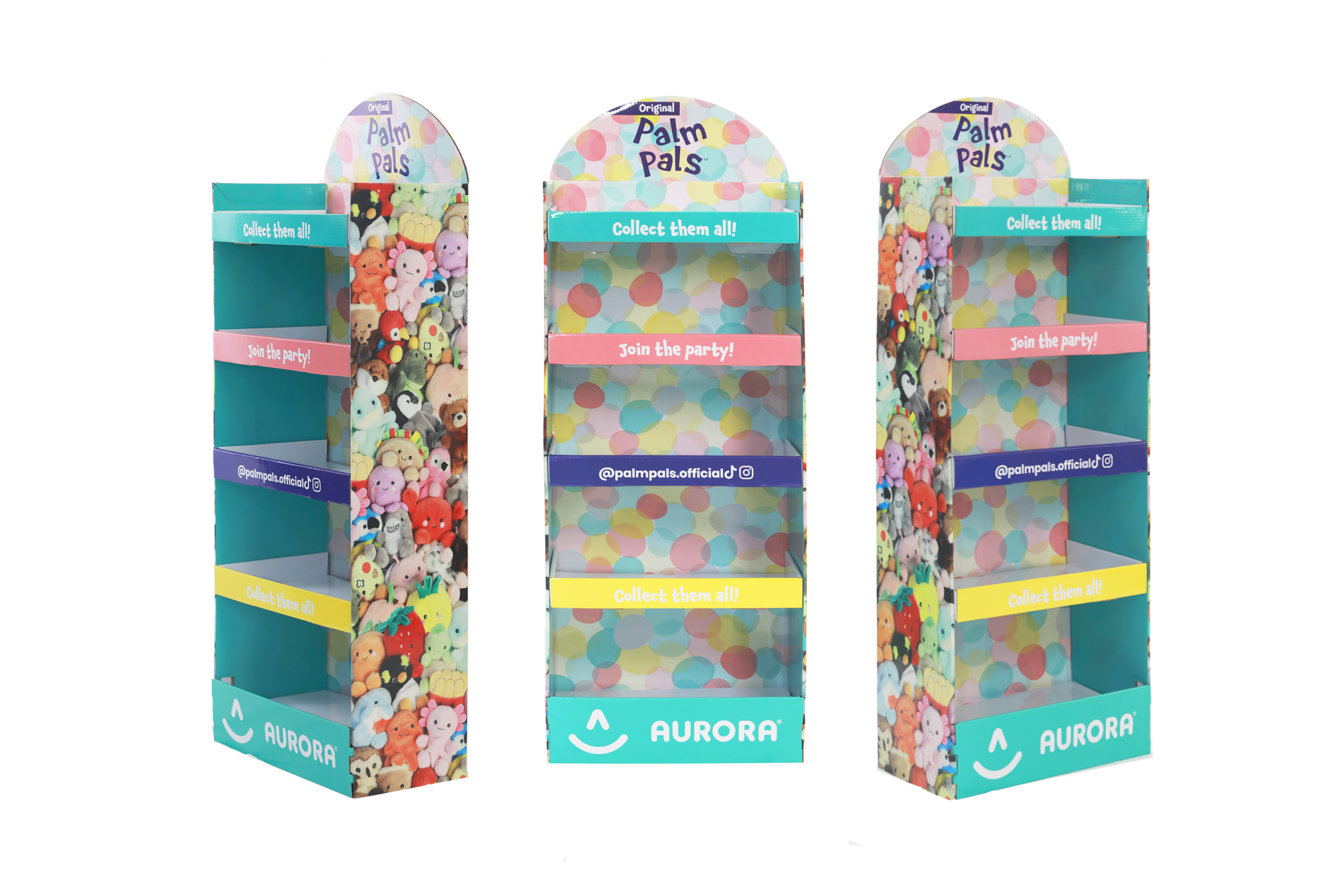 Five-Tier Toy Floor Display Stand