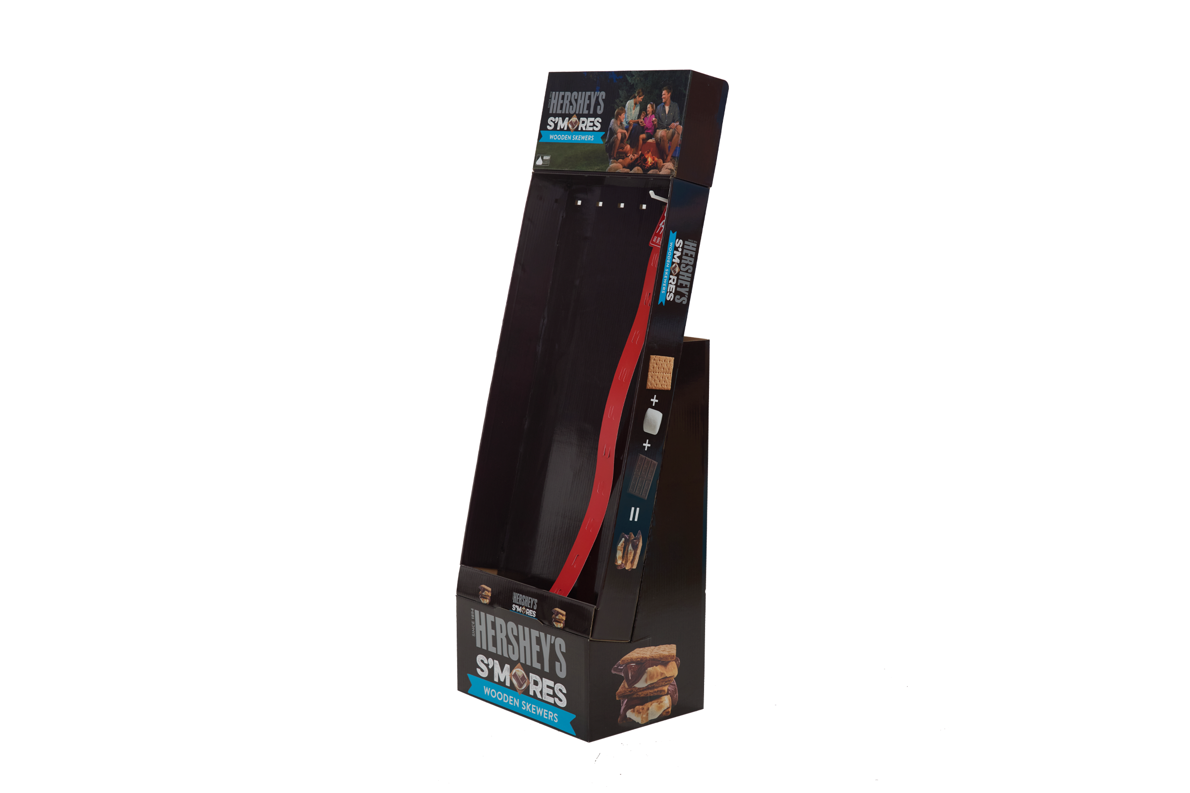 HERSHEY’S Marshmallow Roasting Stick Hook Display Rack