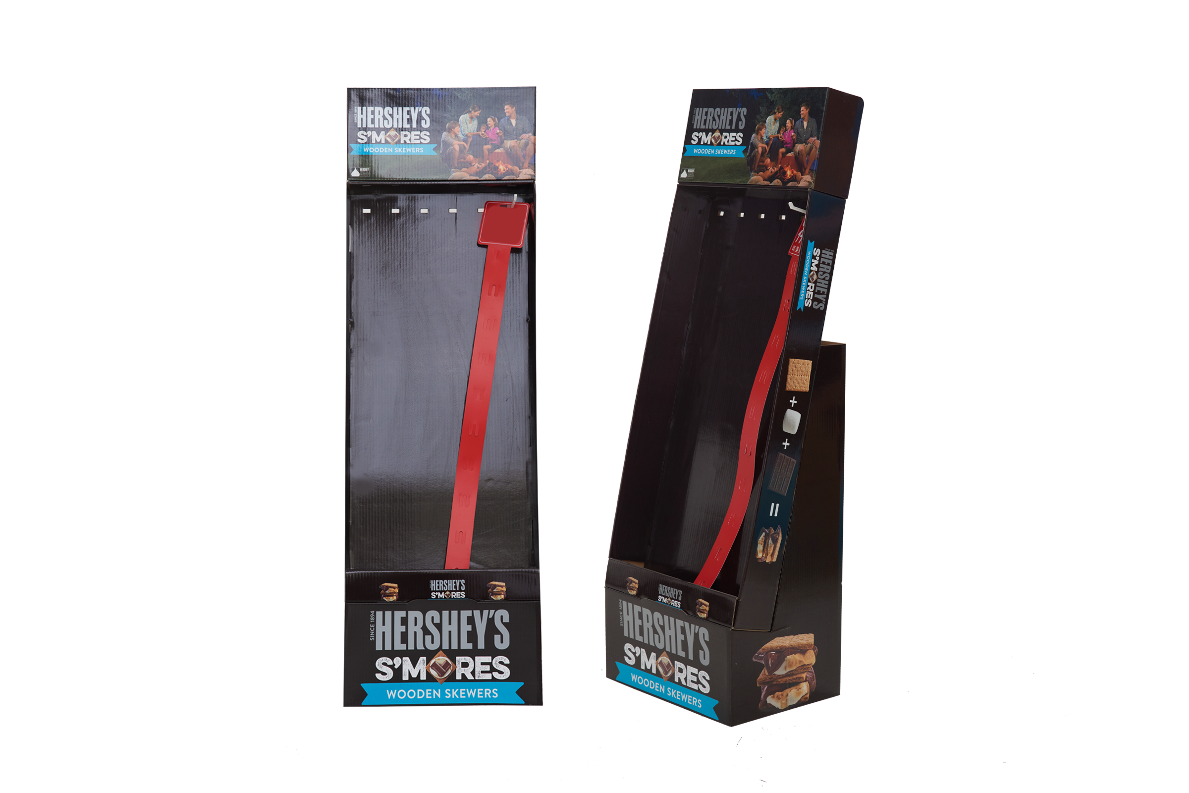 HERSHEY’S Marshmallow Roasting Stick Hook Display Rack