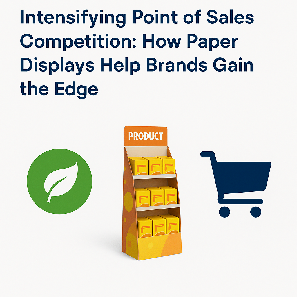 Intensifying Point of Sales Competition: How Paper Displays Help Brands Gain the Advantage