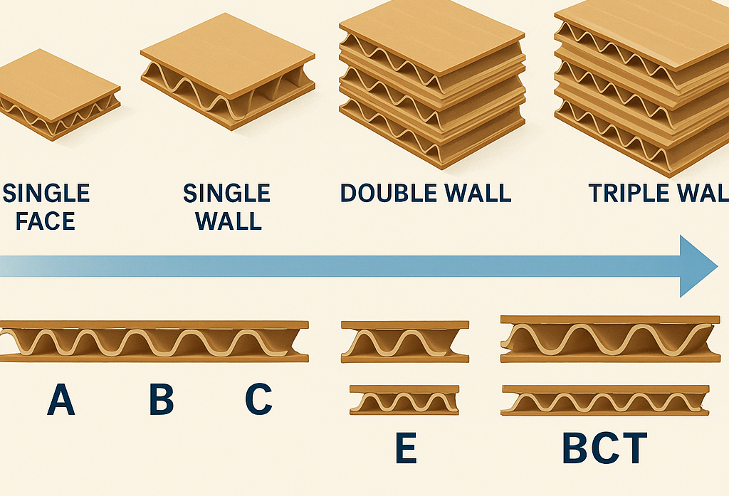 From Single Layer to Multi Layer The Structural Evolution of Corrugated Cardboard Design