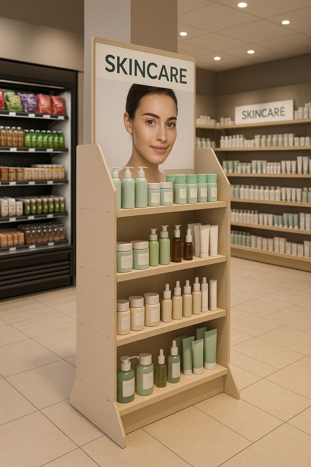 Visual Merchandising of Product Display Cases for Skincare: How Meiya Stand Turns Design into Sales for Small Brands
