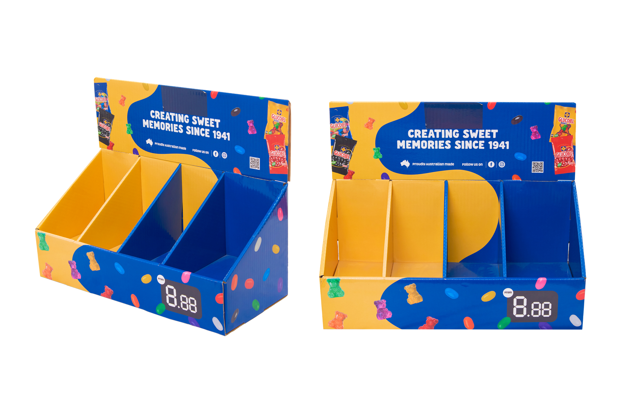 Candy and Snack Display Box