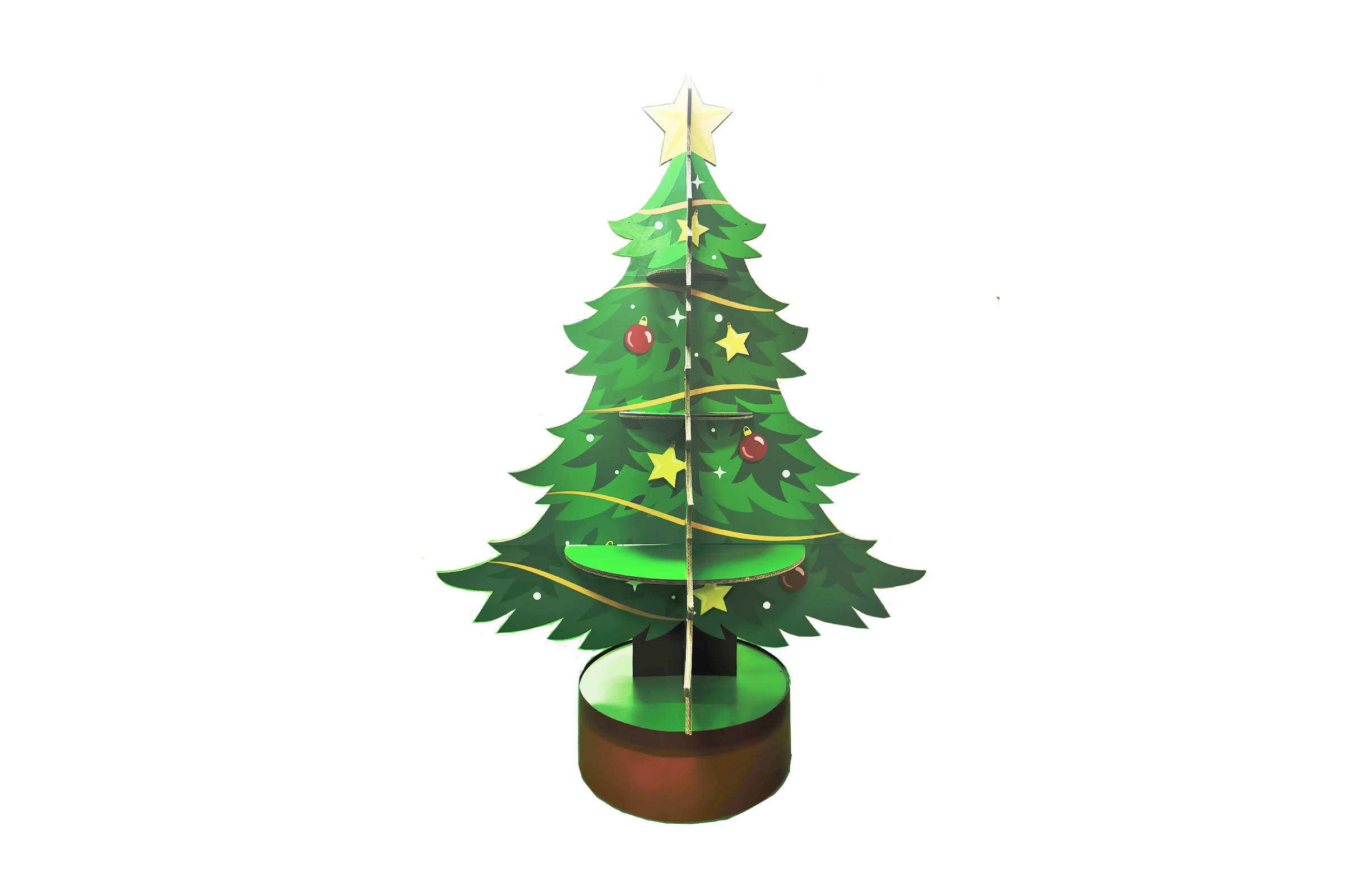 Christmas tree display stand