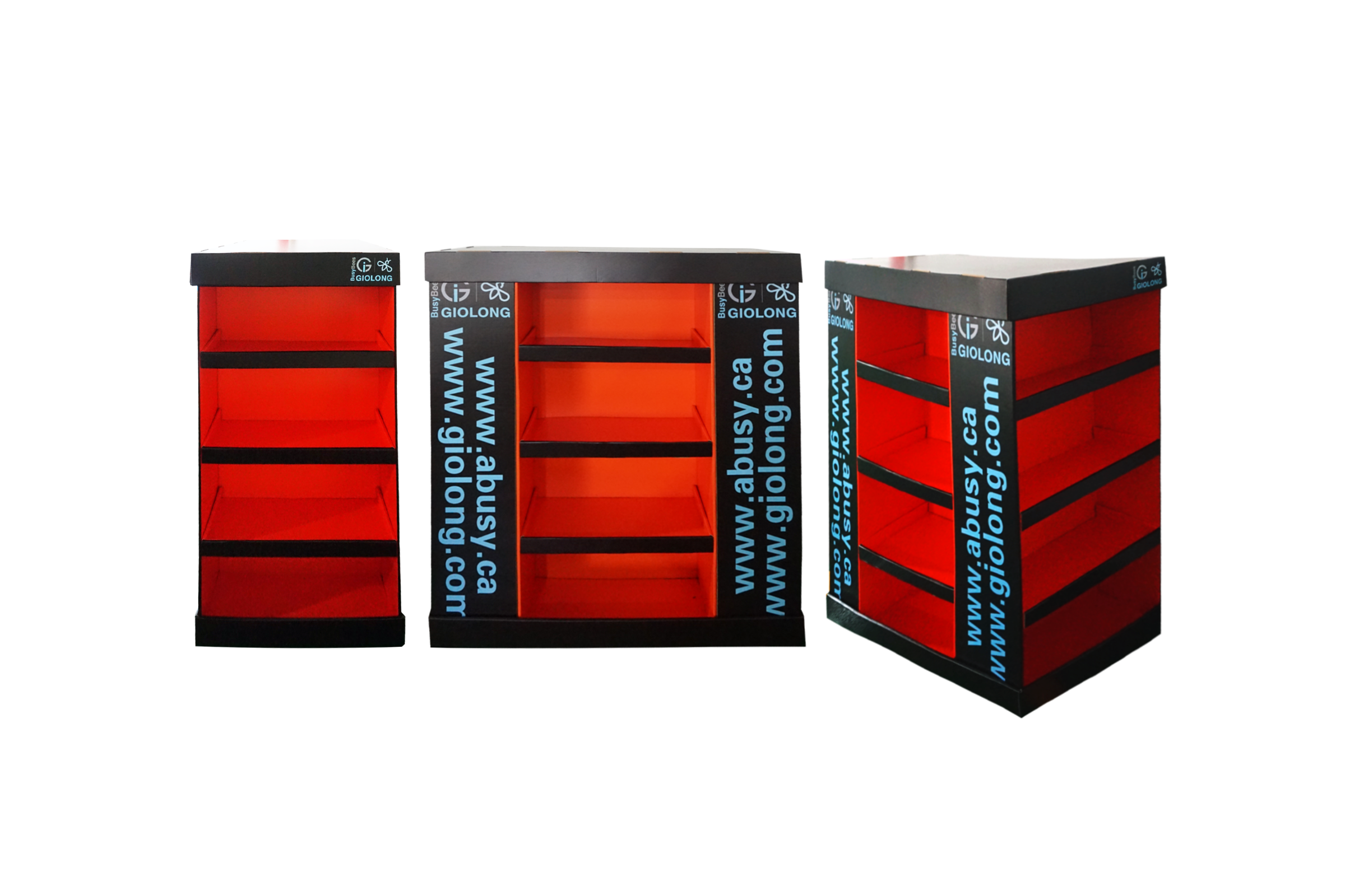 Four-Tier Pallet Display Rack