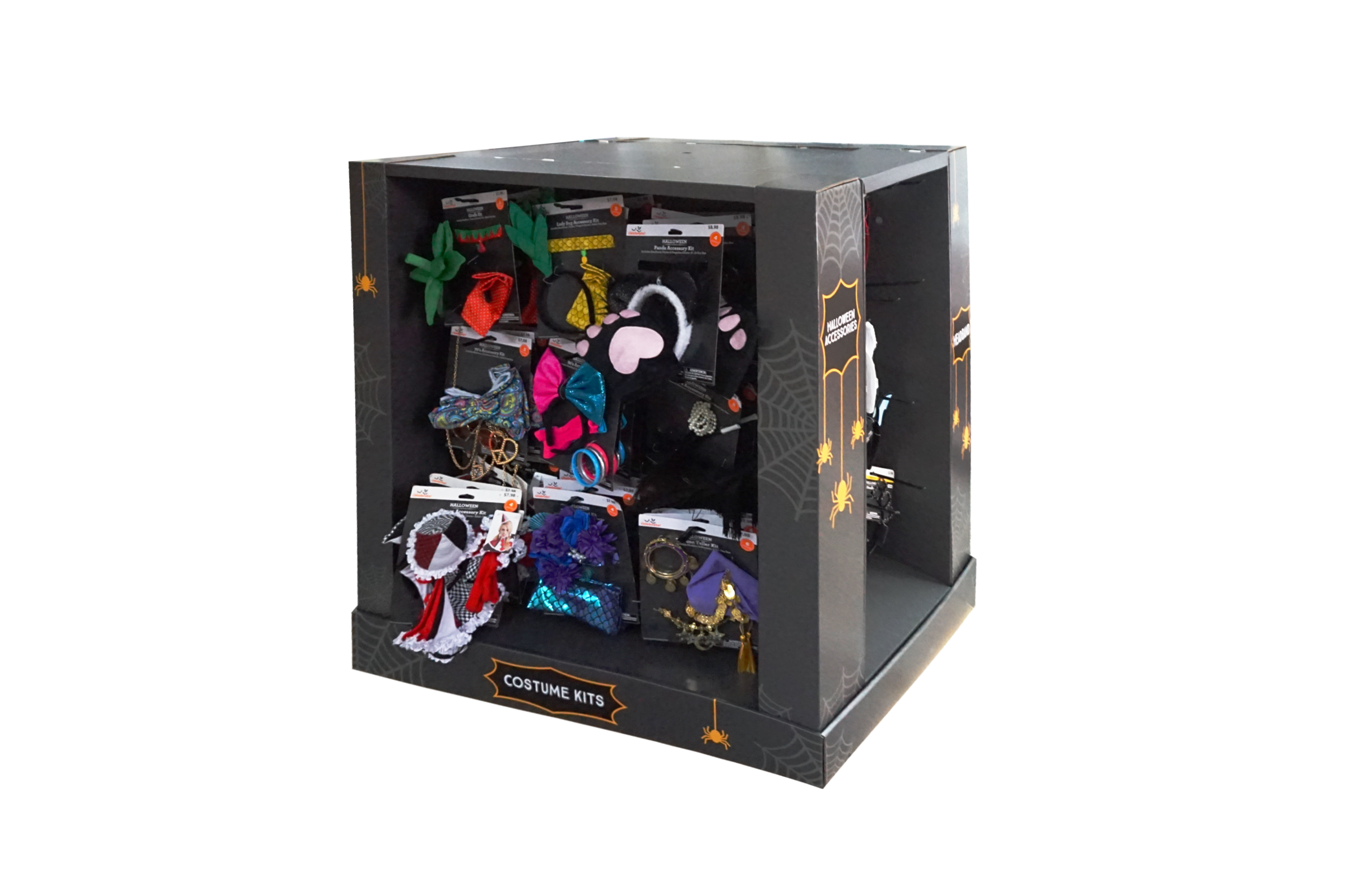 Halloween Headwear Pallet Display Rack