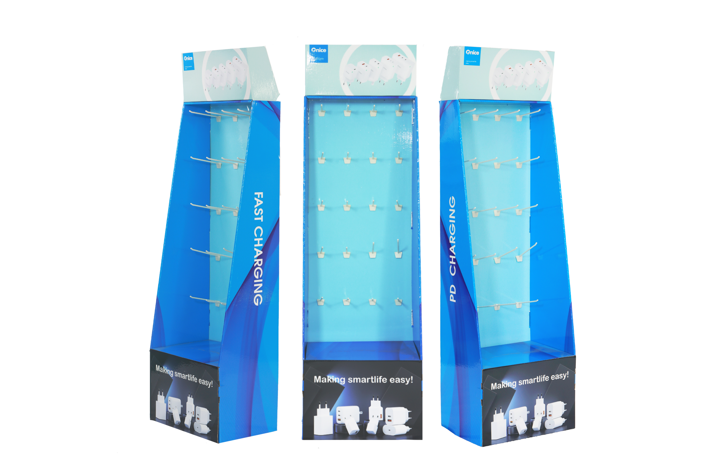 Onice Fast-Charge Adapter Hook Display Rack