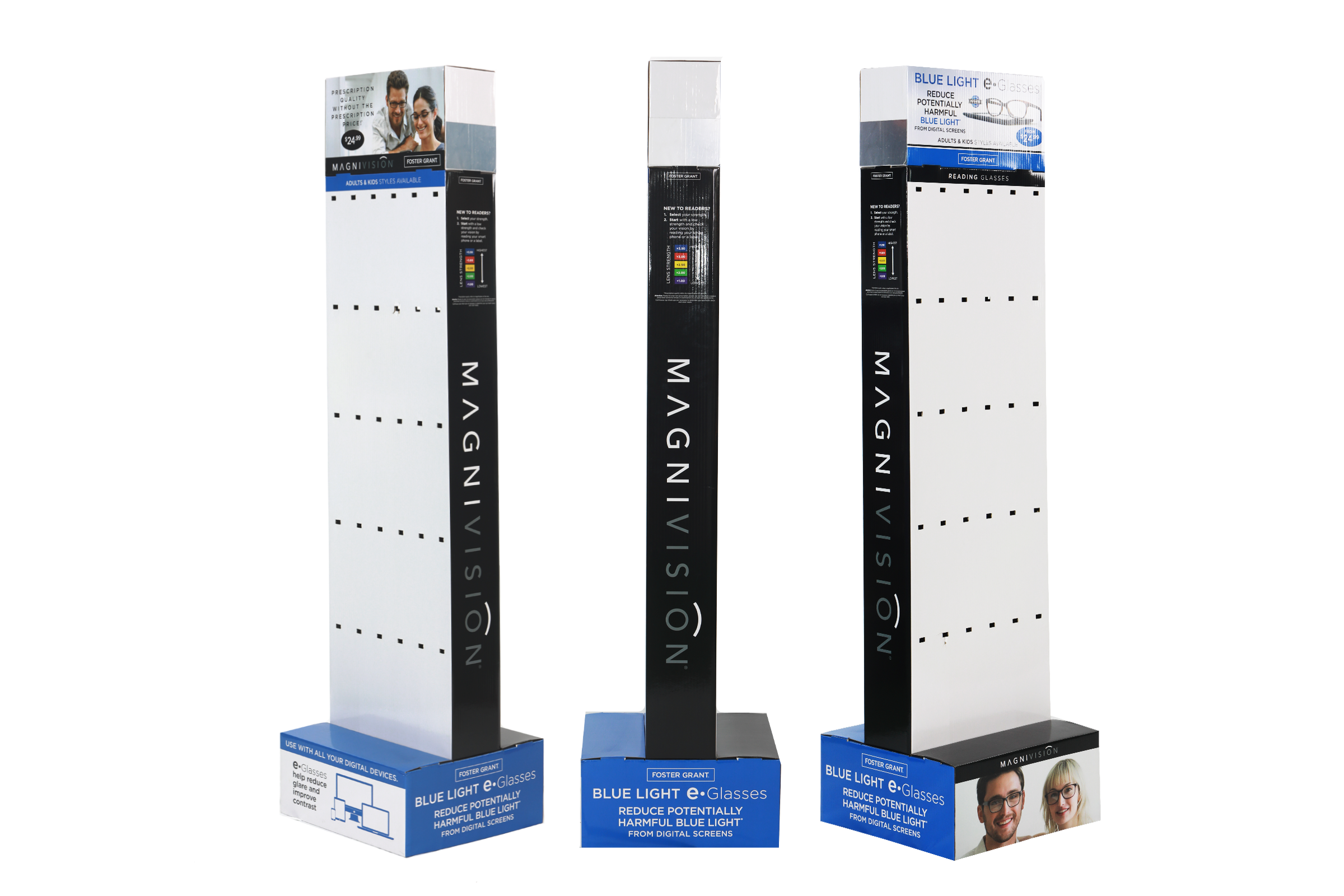 Reading Glasses Hook Display Rack