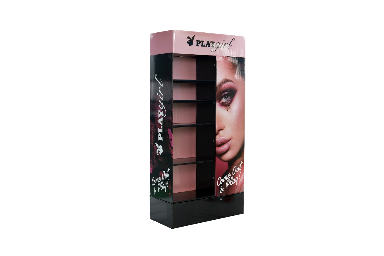 Playgirl Five-Tier Floor Display Stand