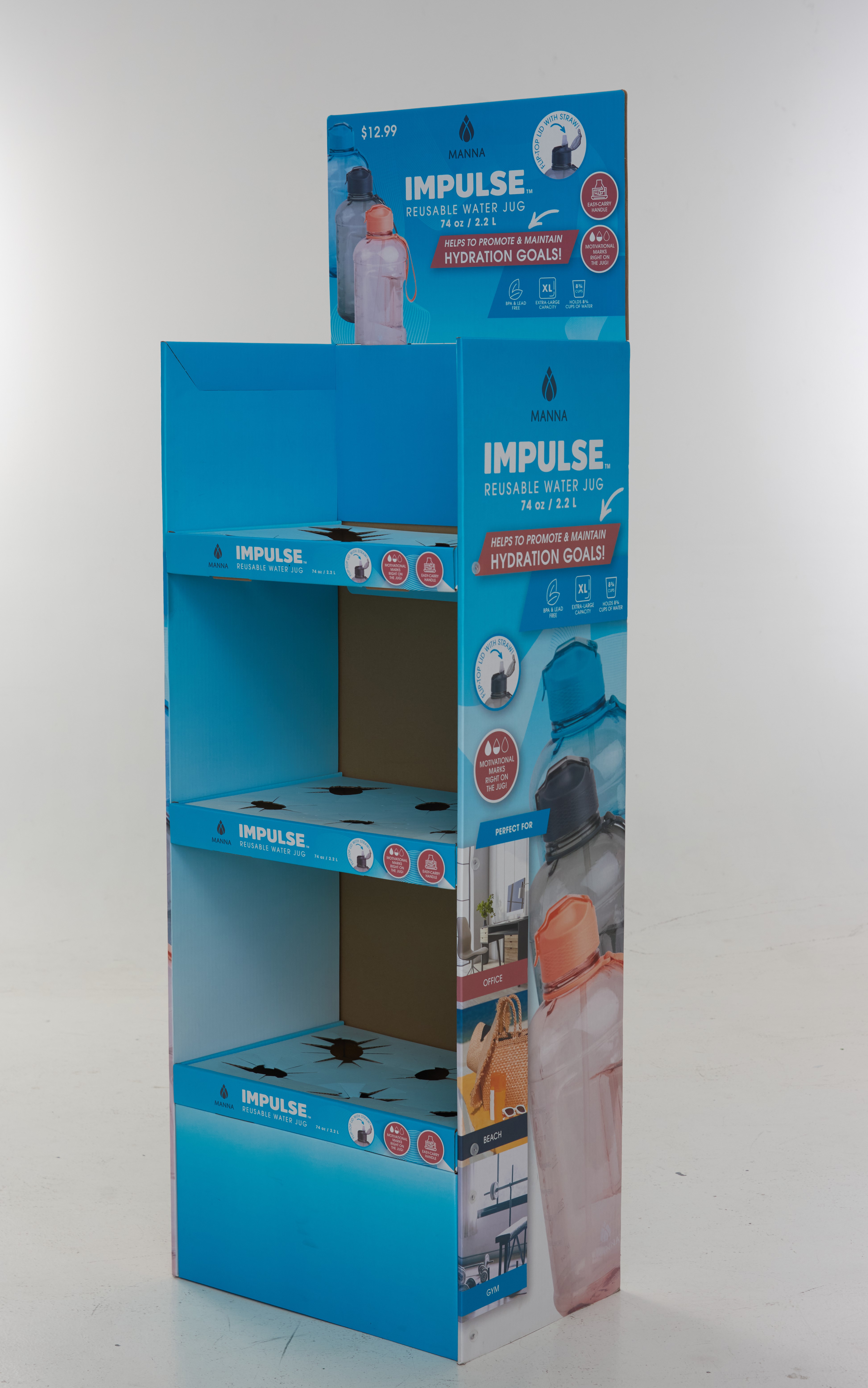 Customized Cardboard Display Stand: Eco-Friendly In-Store Display Solutions