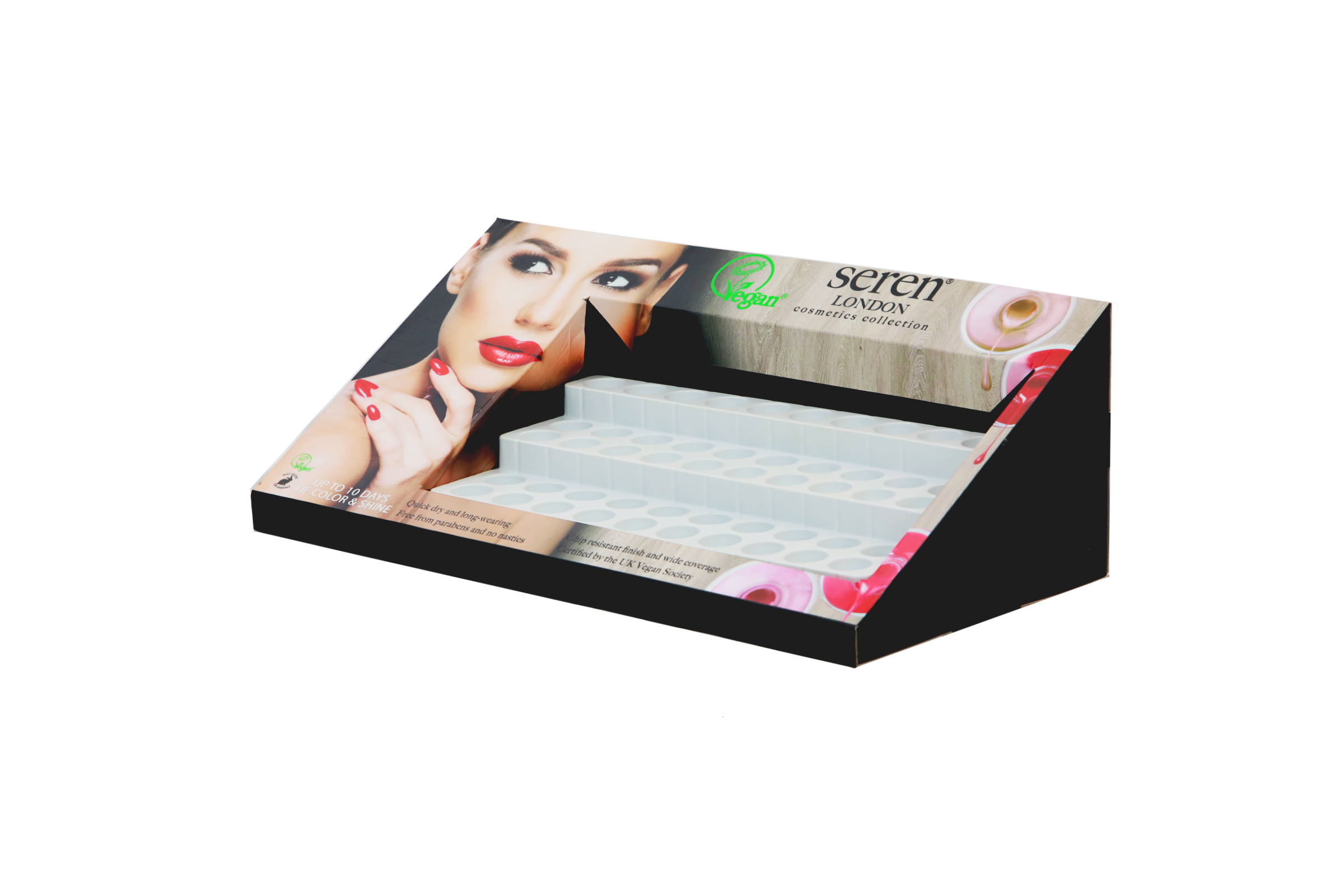 paper countertop display stands for cosmetics