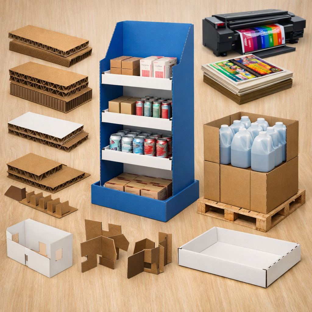 Structural Design of Corrugated POP Displays: Premium Appearance, Solid Strength