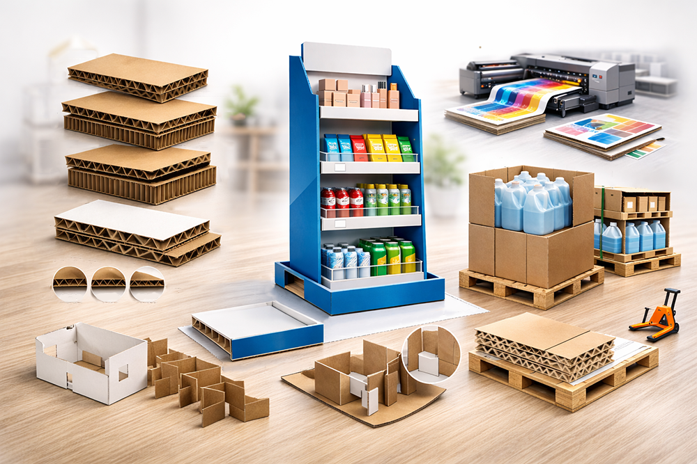 Structural Design of Corrugated POP Displays: Premium Appearance, Solid Strength