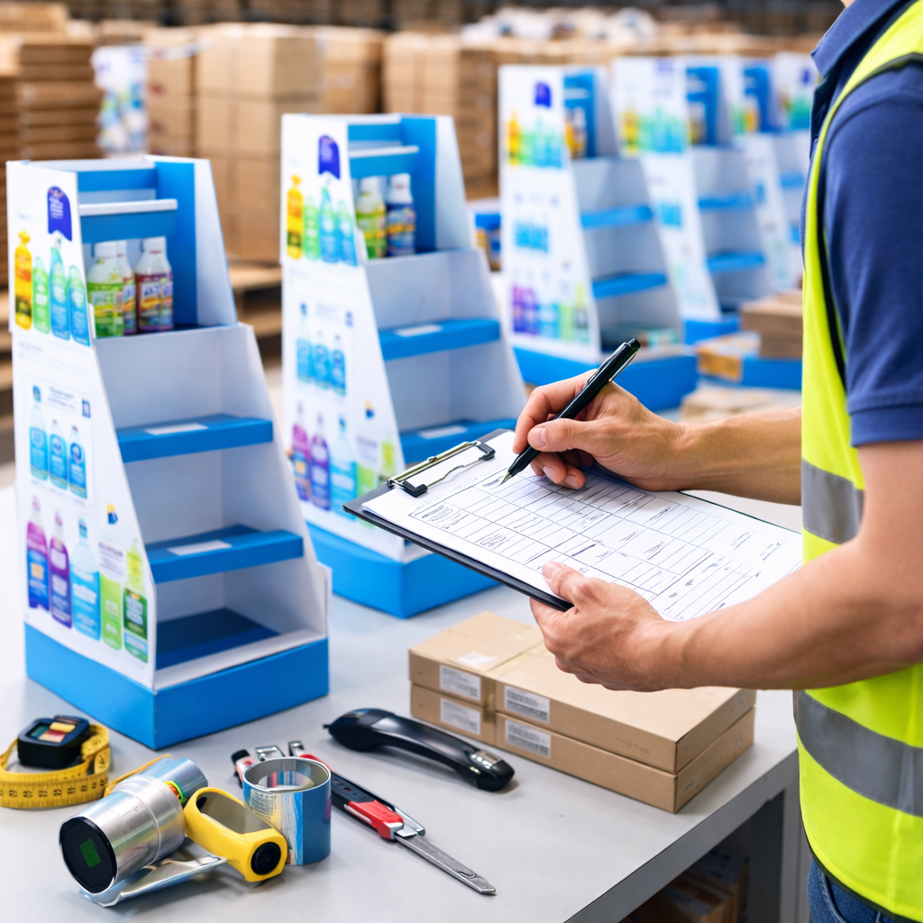 Corrugated POP Displays: A Practical Pre-Shipment Inspection Checklist