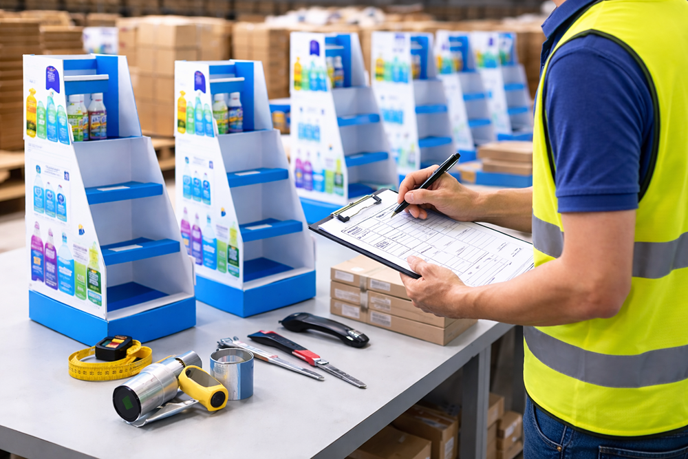Corrugated POP Displays: A Practical Pre-Shipment Inspection Checklist