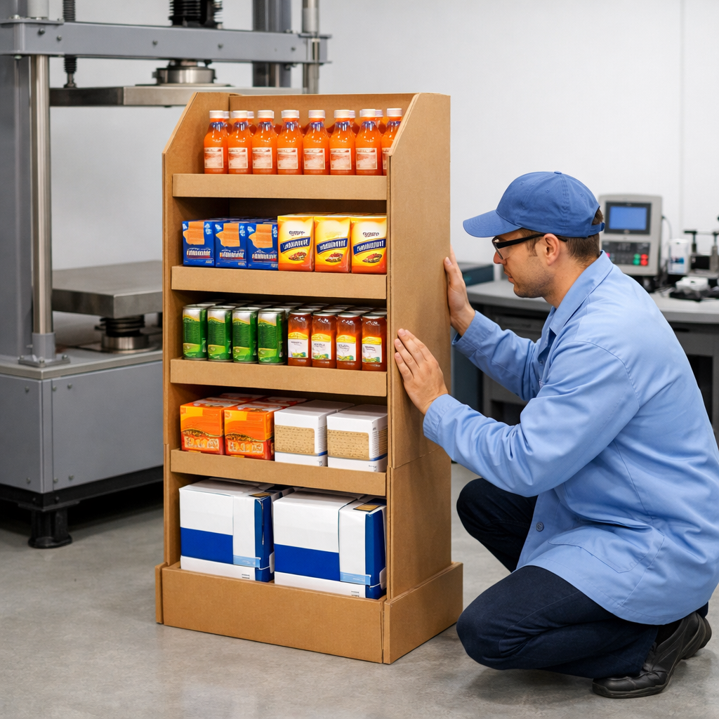 How Corrugated POP Displays Are Tested for Load Capacity