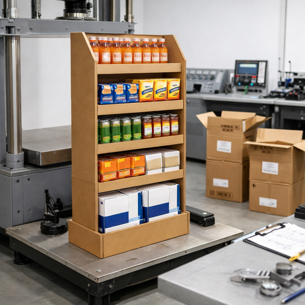 How Corrugated POP Displays Are Tested for Load Capacity