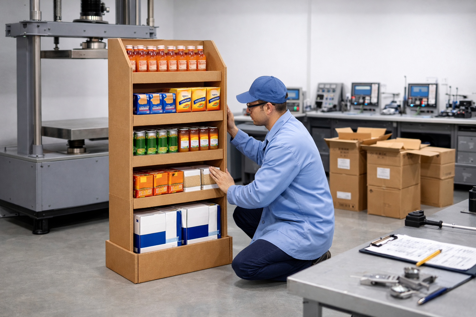 How Corrugated POP Displays Are Load Tested for Shipping and Retail Use