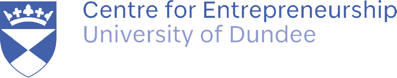 Centre for Entrepreneurship University of Dundee logo