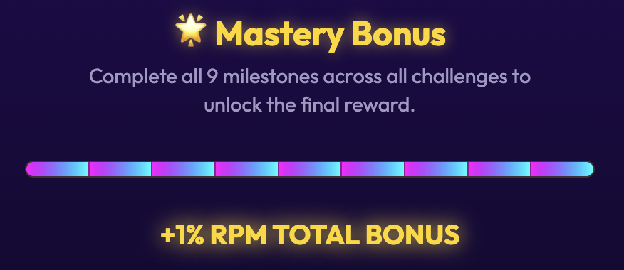 New Gem Reward Bar
