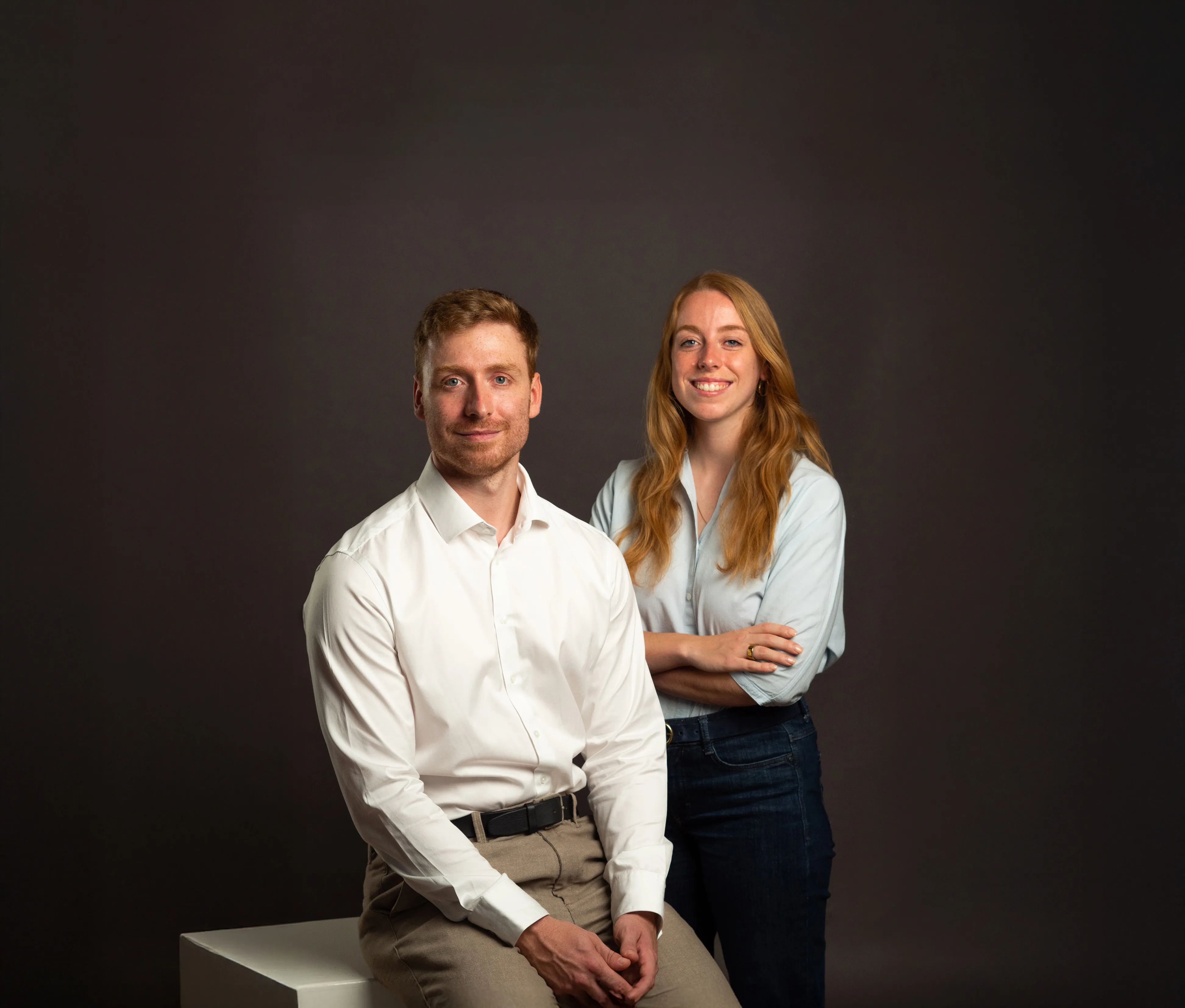 portrait of the 4th generation, Lynn and Tom