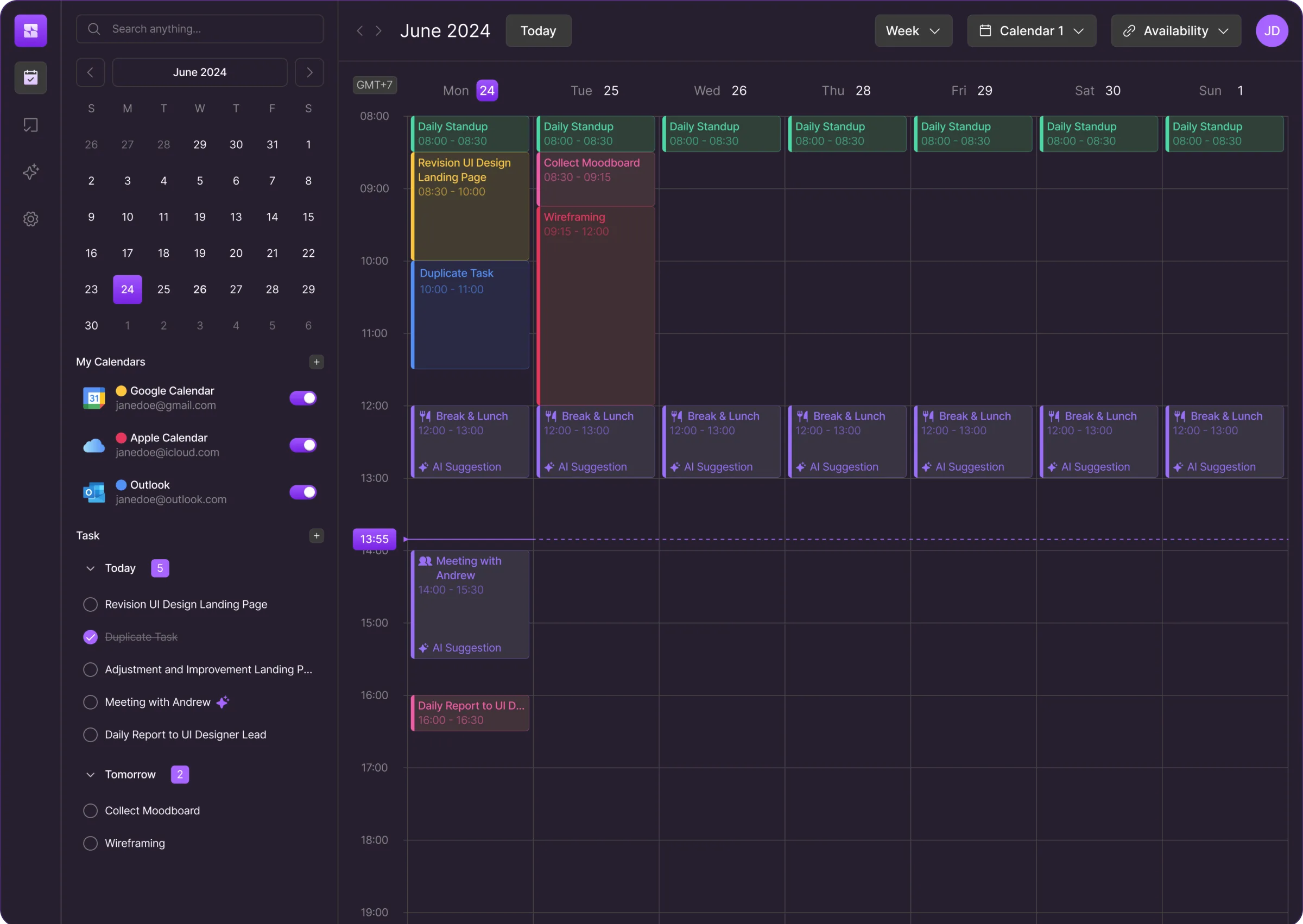 Calendar View 2