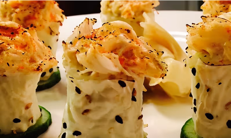 Baked Crab Roll