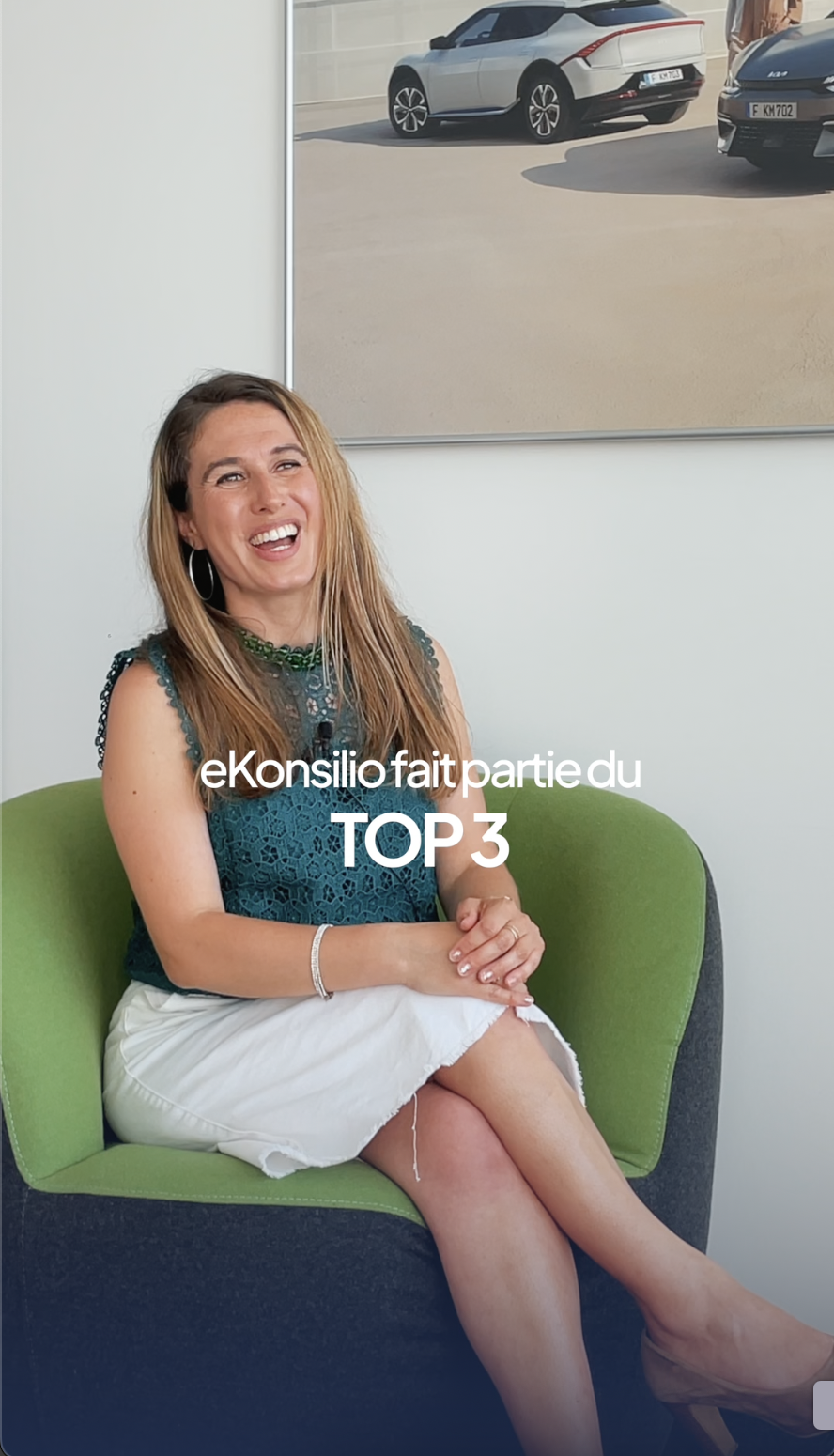 Le portrait de Florence Malécot qui est CRM et Data Manager chez Kia France