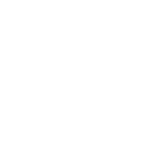 White close icon in the shape of an X on a black circular background.
