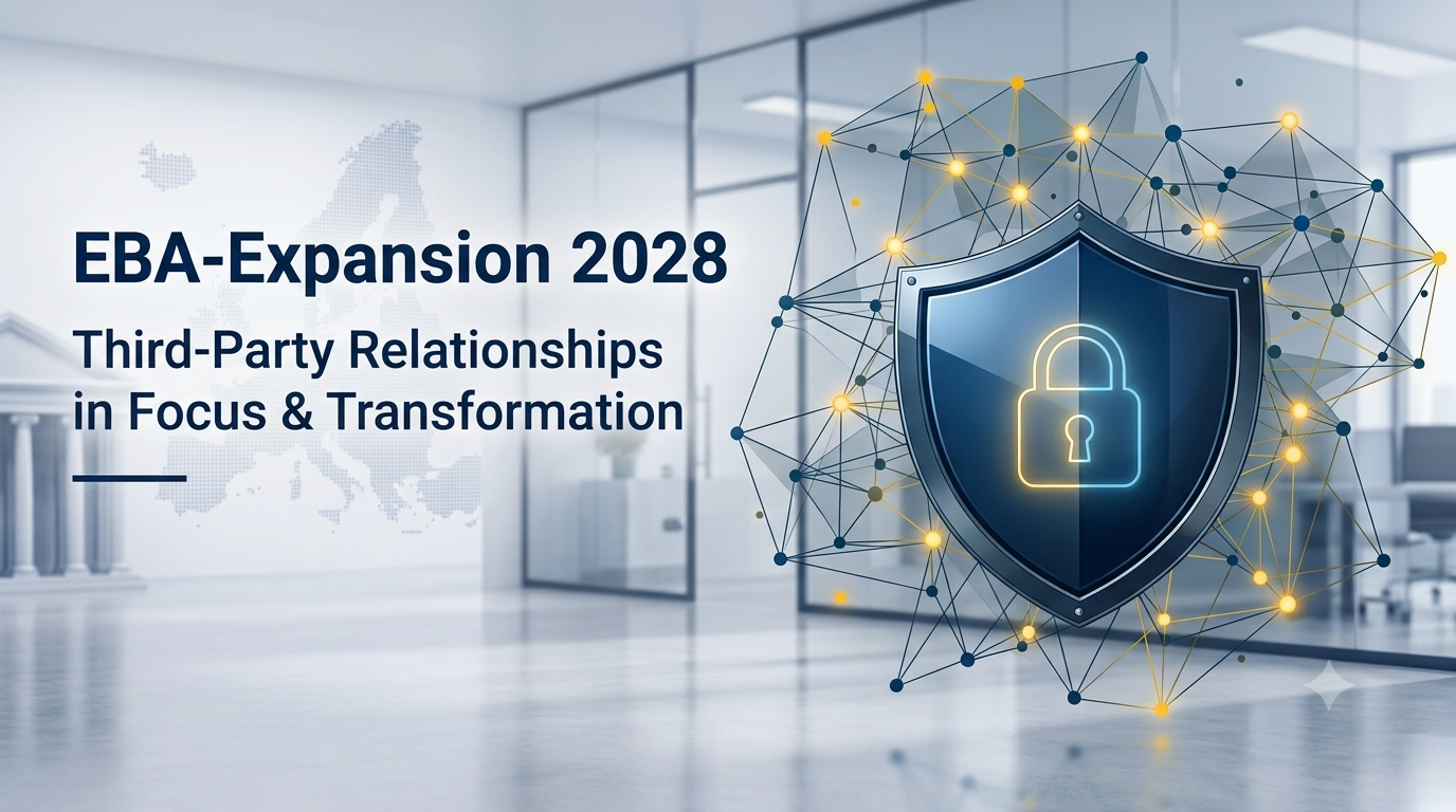 BA Expansion 2028", "Third-Party Relationships", "Transformation" und "Banking Industry