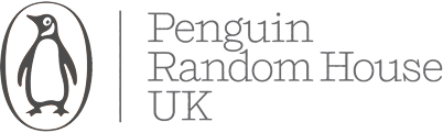 Penguin Random House UK logo with a stylized penguin enclosed in an oval and the company name to the right.