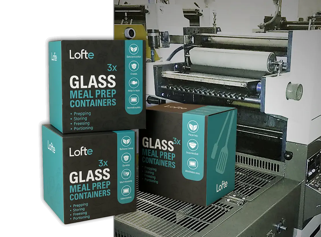 Recolor sản xuất thùng carton in offset chất lượng cao, in ấn sắc nét nhiều màu