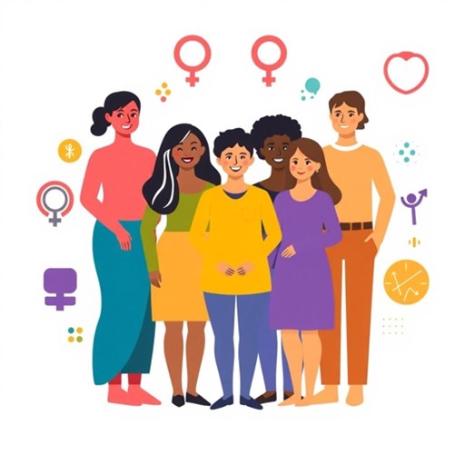 Eine Illustration von Personen