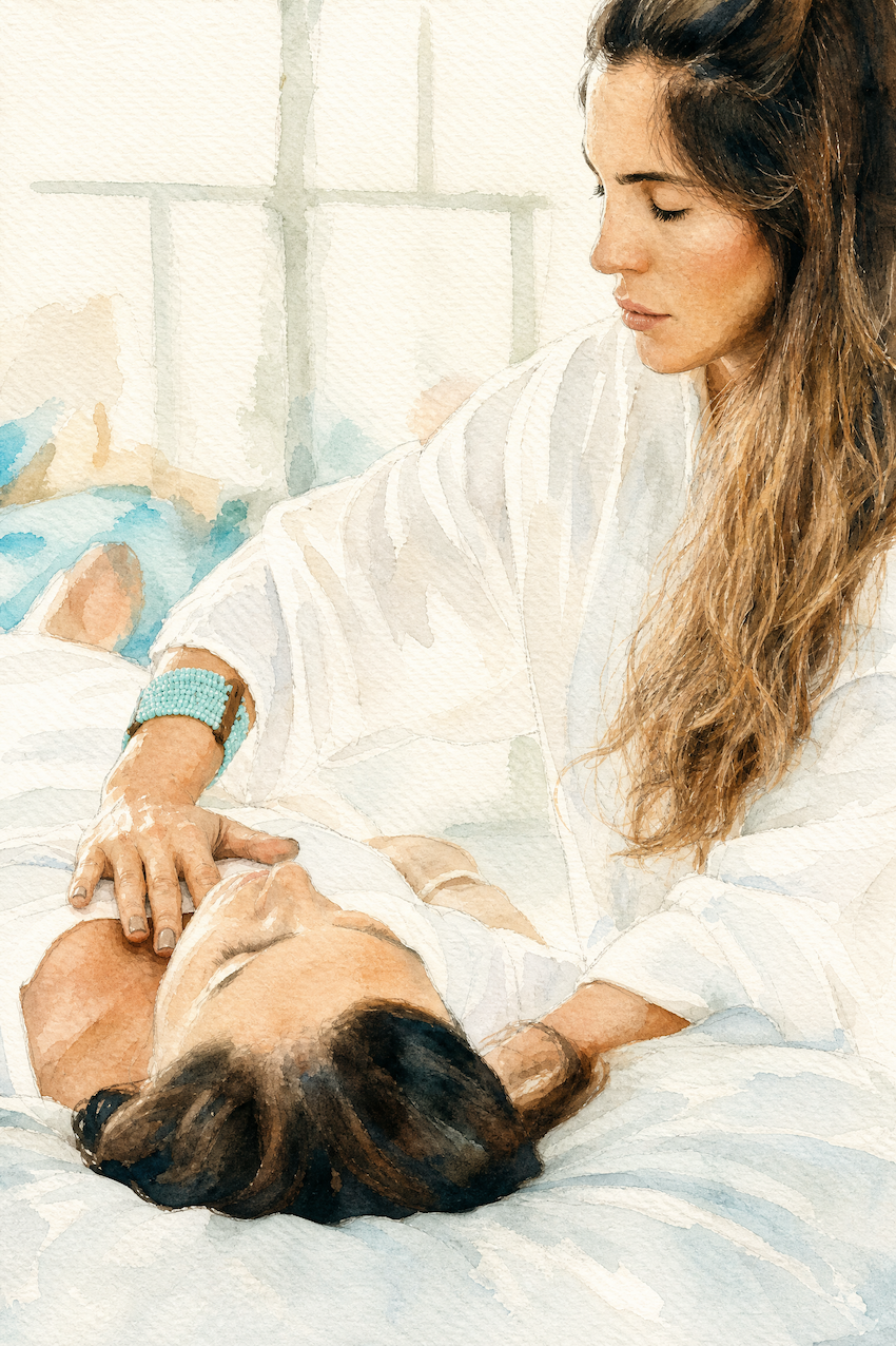 One-to-one therapeutic work at Dojo Bianco