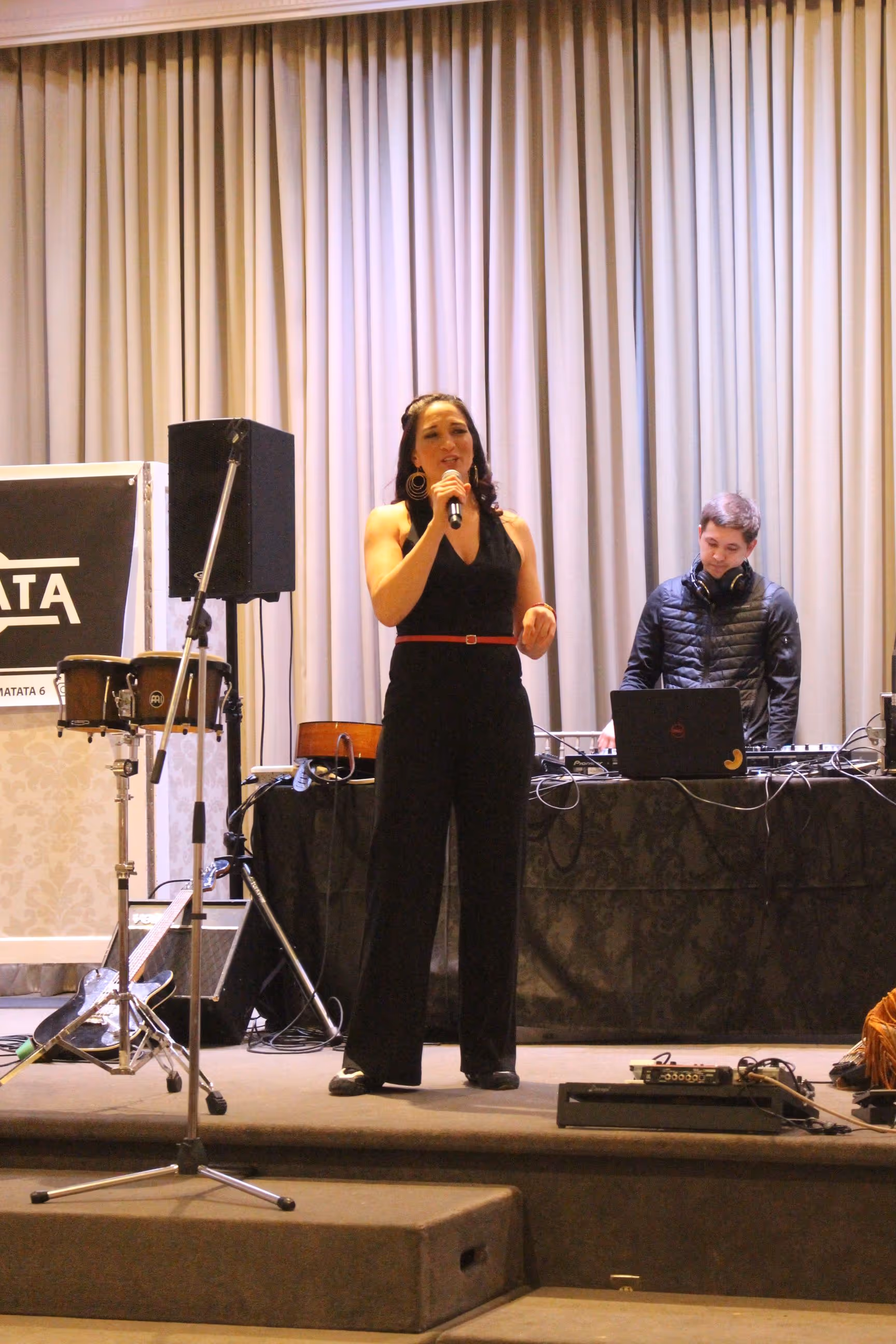 lita speaking at an event