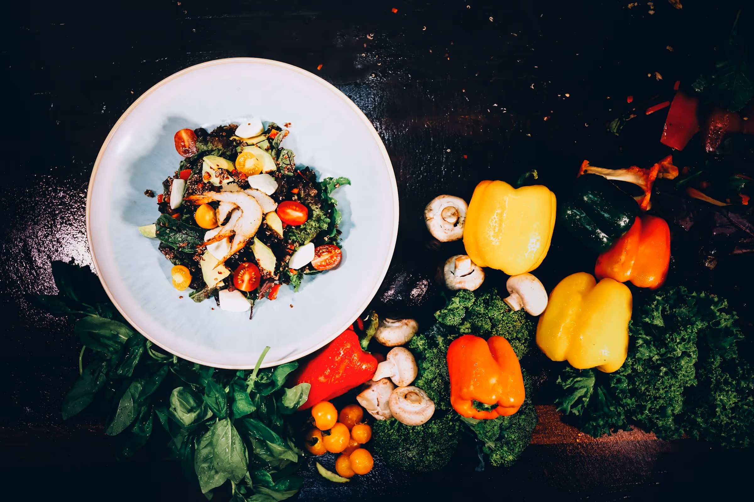 fruits and veggies