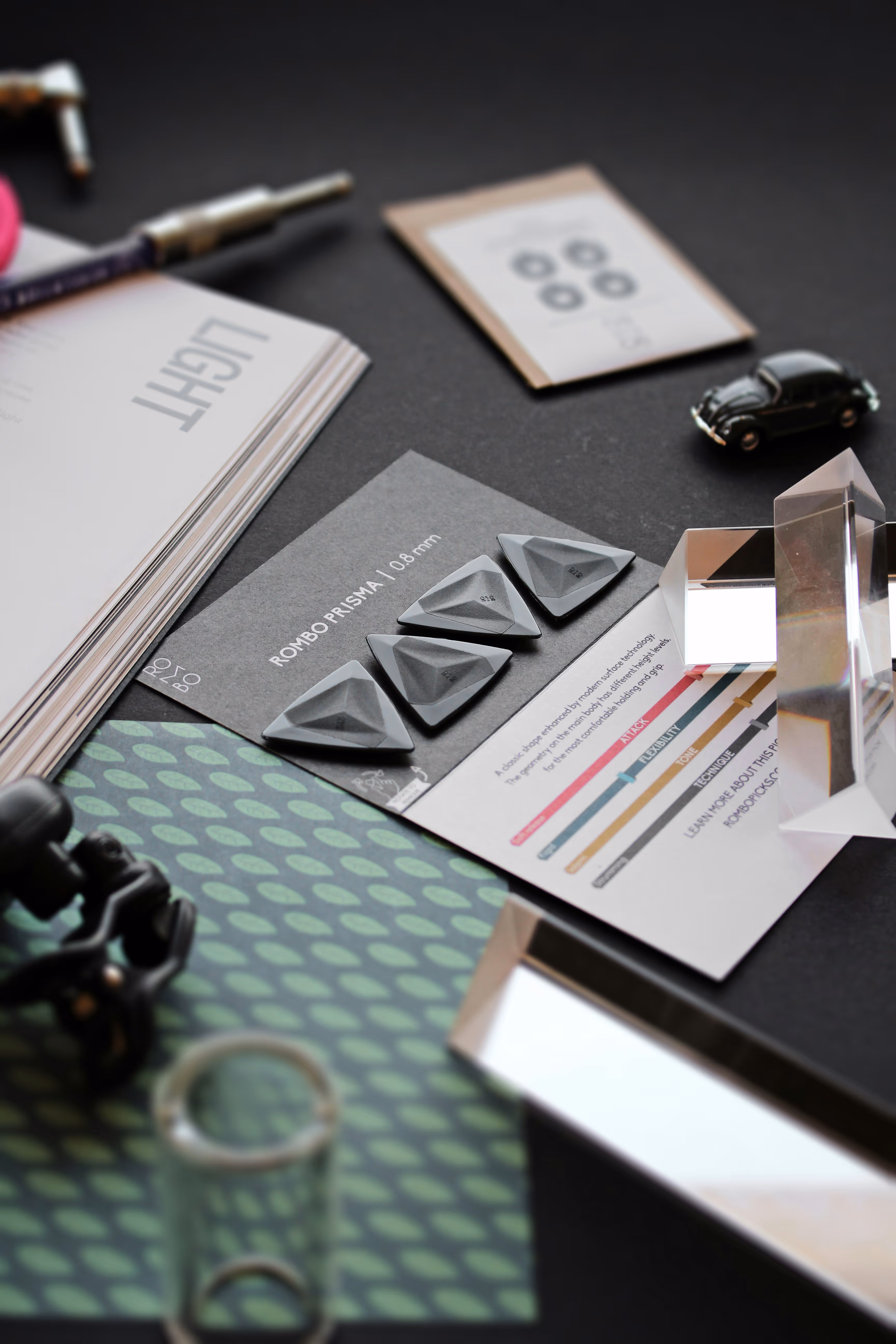 tools on a desk