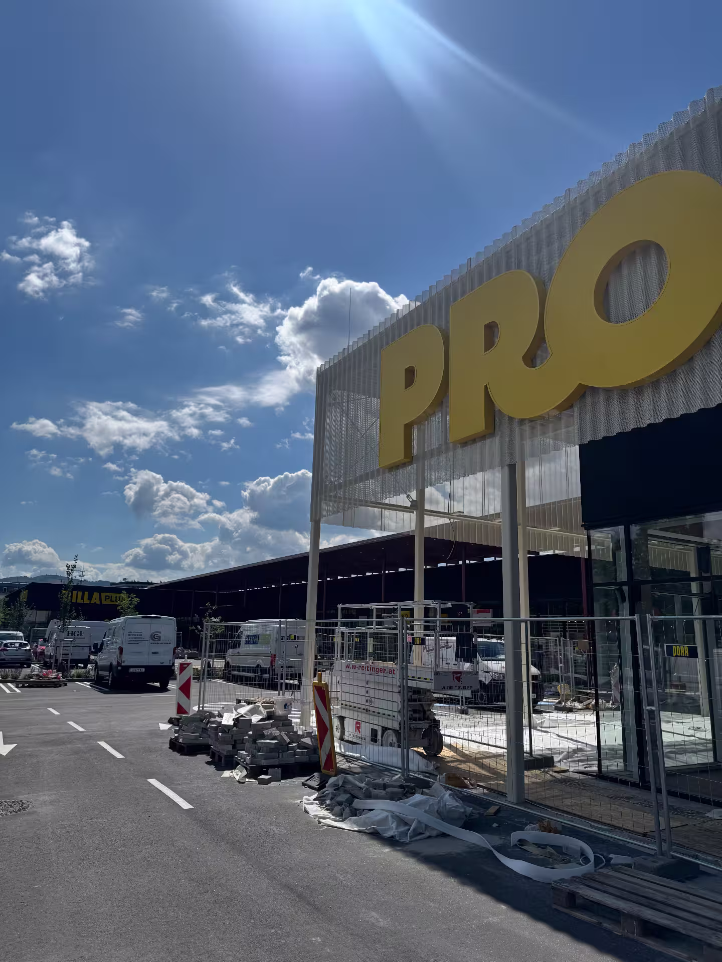 Prohlídka PRO Linz před otevřením