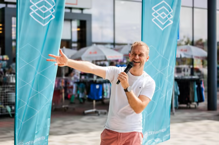 Pavel Cejnar na akci Sportovní odpoledne