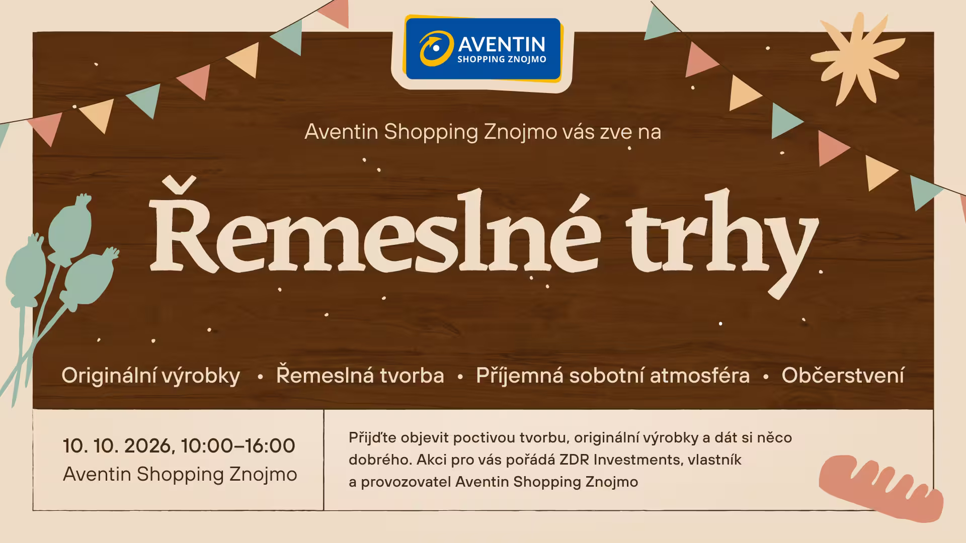 Pozvánka na řemeslné trhy