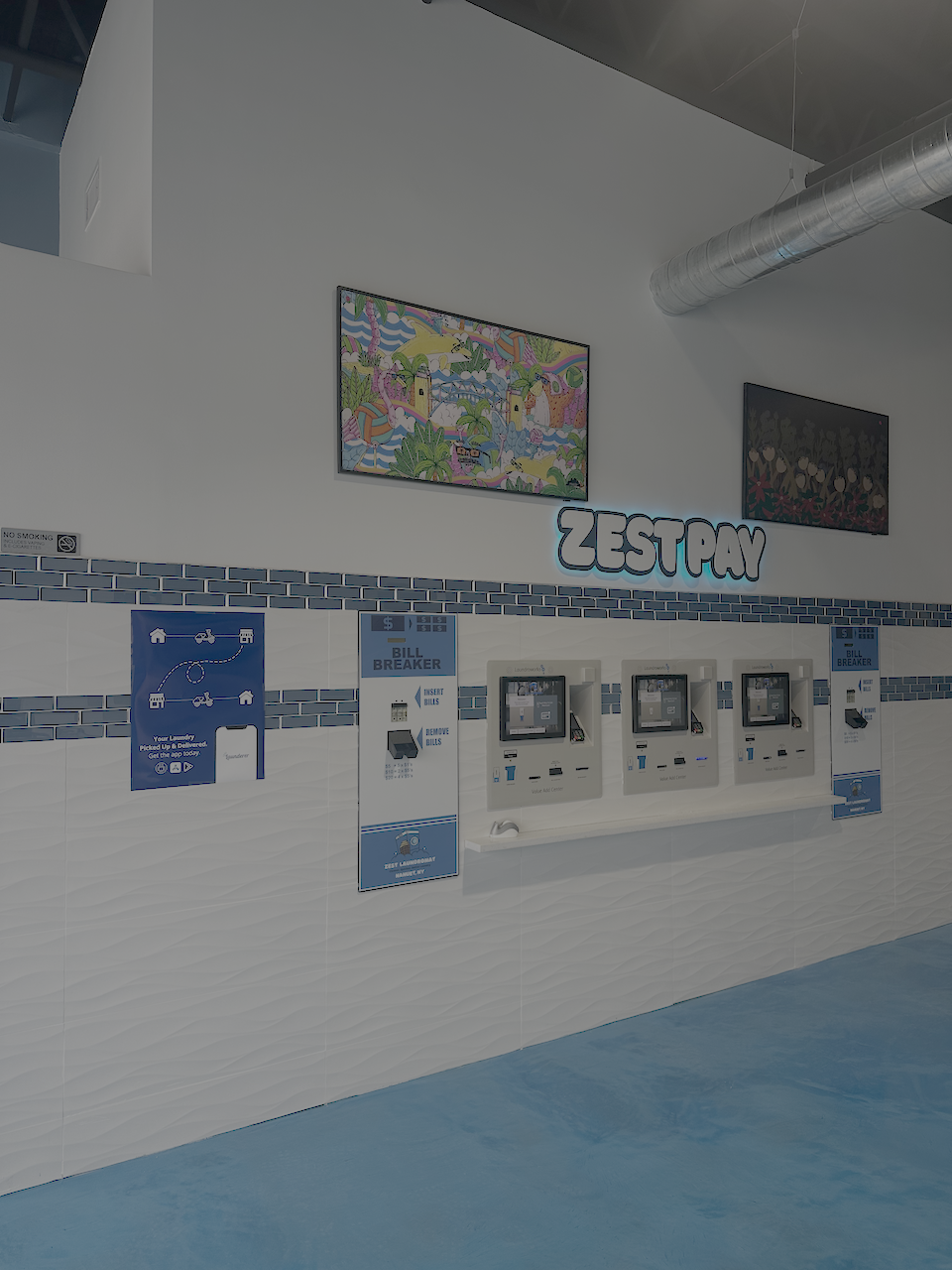 image of a modern garment care workspace