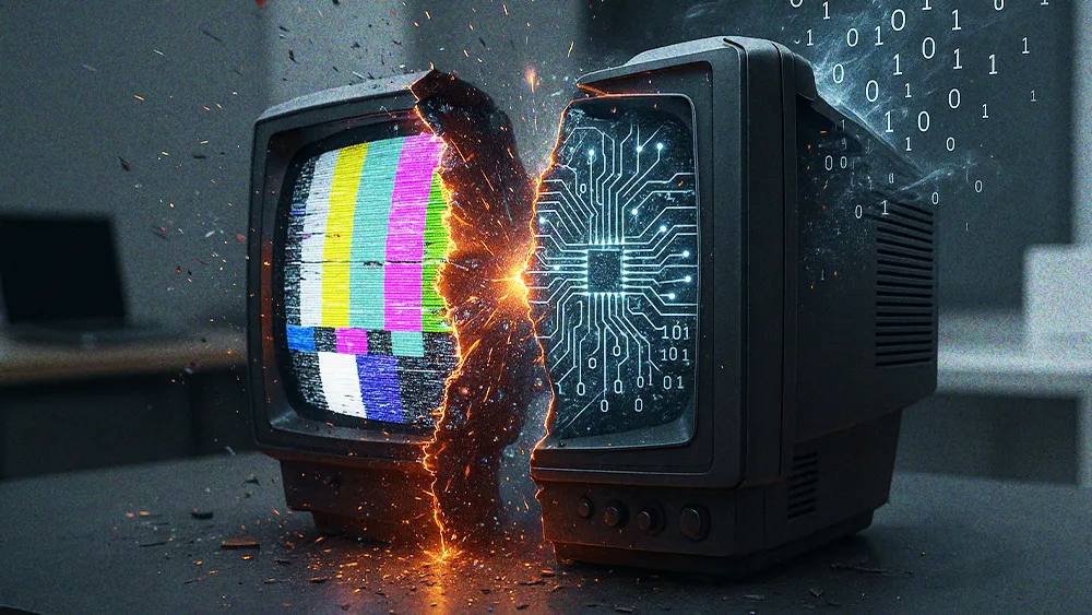 New report says AI’s algorithmic snowball is slashing broadcast from ad budgets