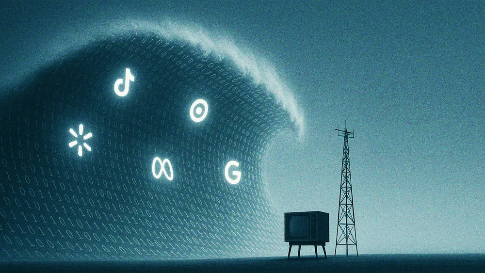 Digital Devours Ad Market as TV and Radio Revenues Erode