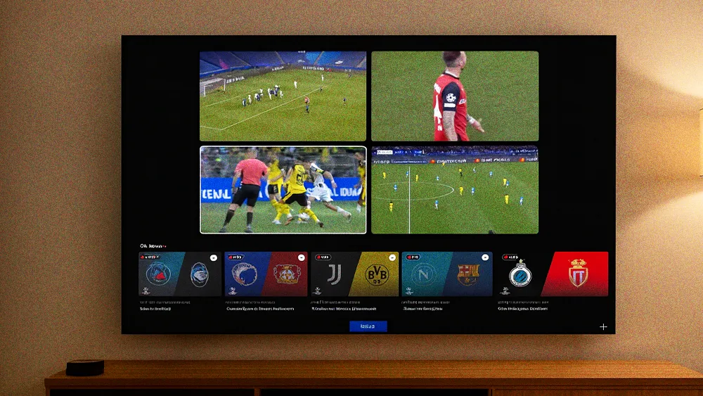 Paramount+ Adds Multiview for Champions League, Finally Catching Up to Rivals